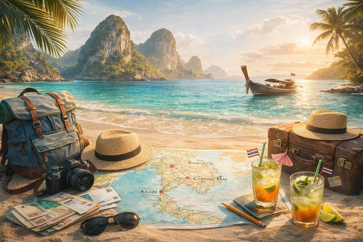 Cuánto cuesta viajar a Tailandia 15 días desde España: presupuesto 2026